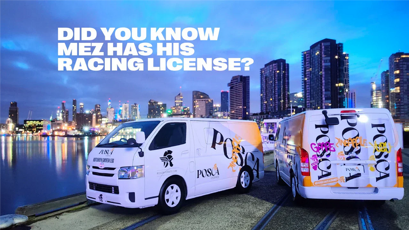 Mez Has His Racing License — Posca Hydrate Takes on Bathurst in the Delivery Van