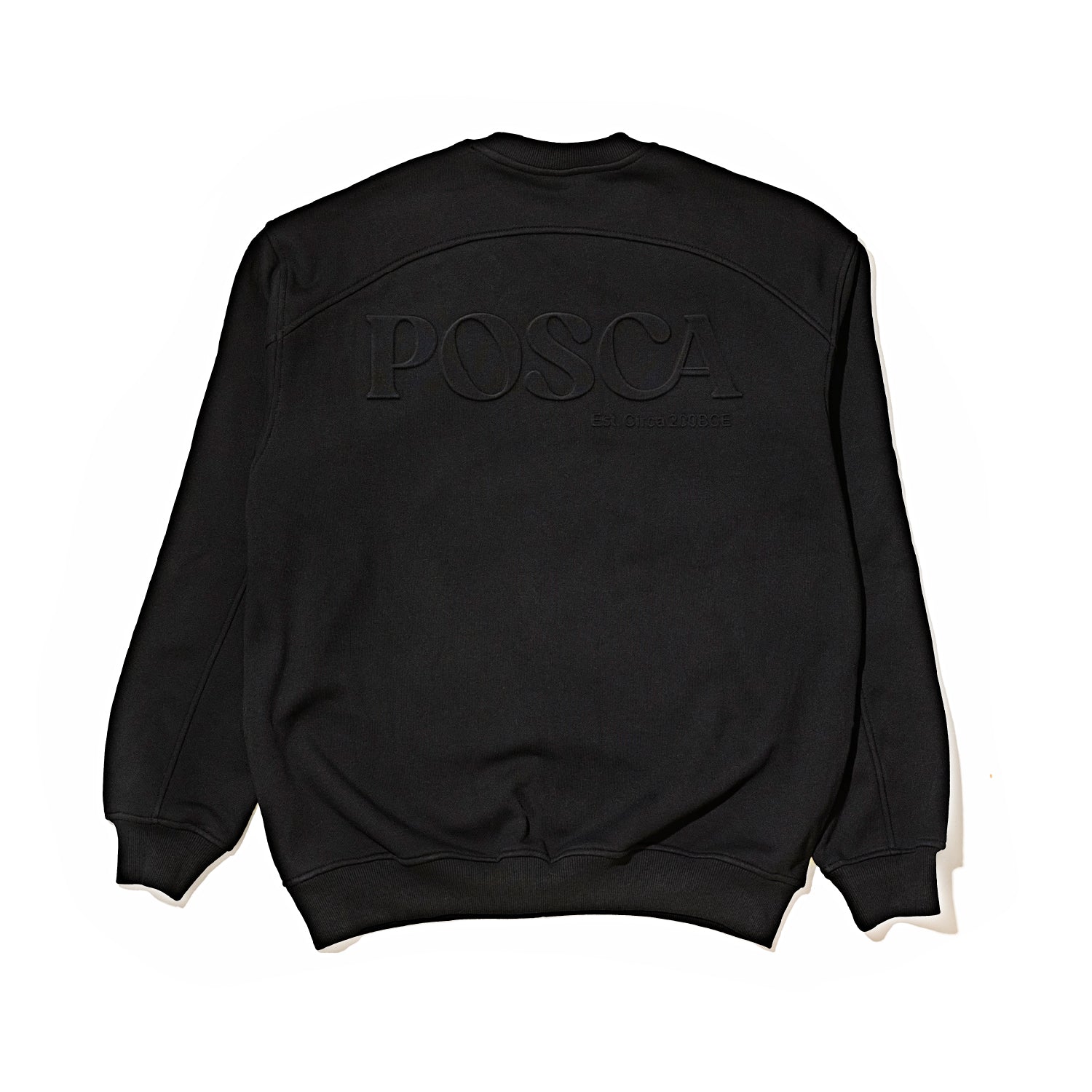 Posca Embossed Crewneck