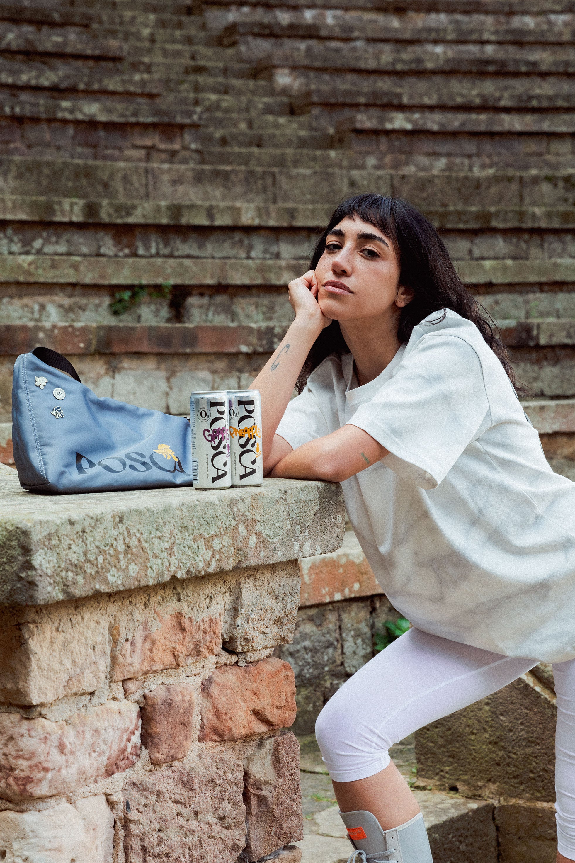 Posca Heavyweight T - Marble