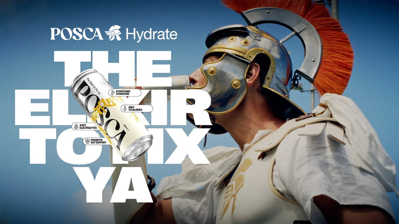 Working Hard? Or Hardly Working? | Posca Hydrate - The Elixir To Fix Ya