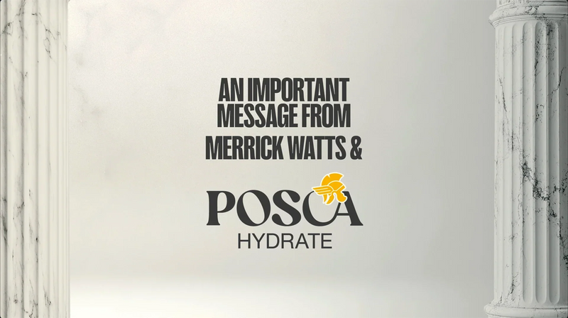 Posca Hydrate Public Service Announcement