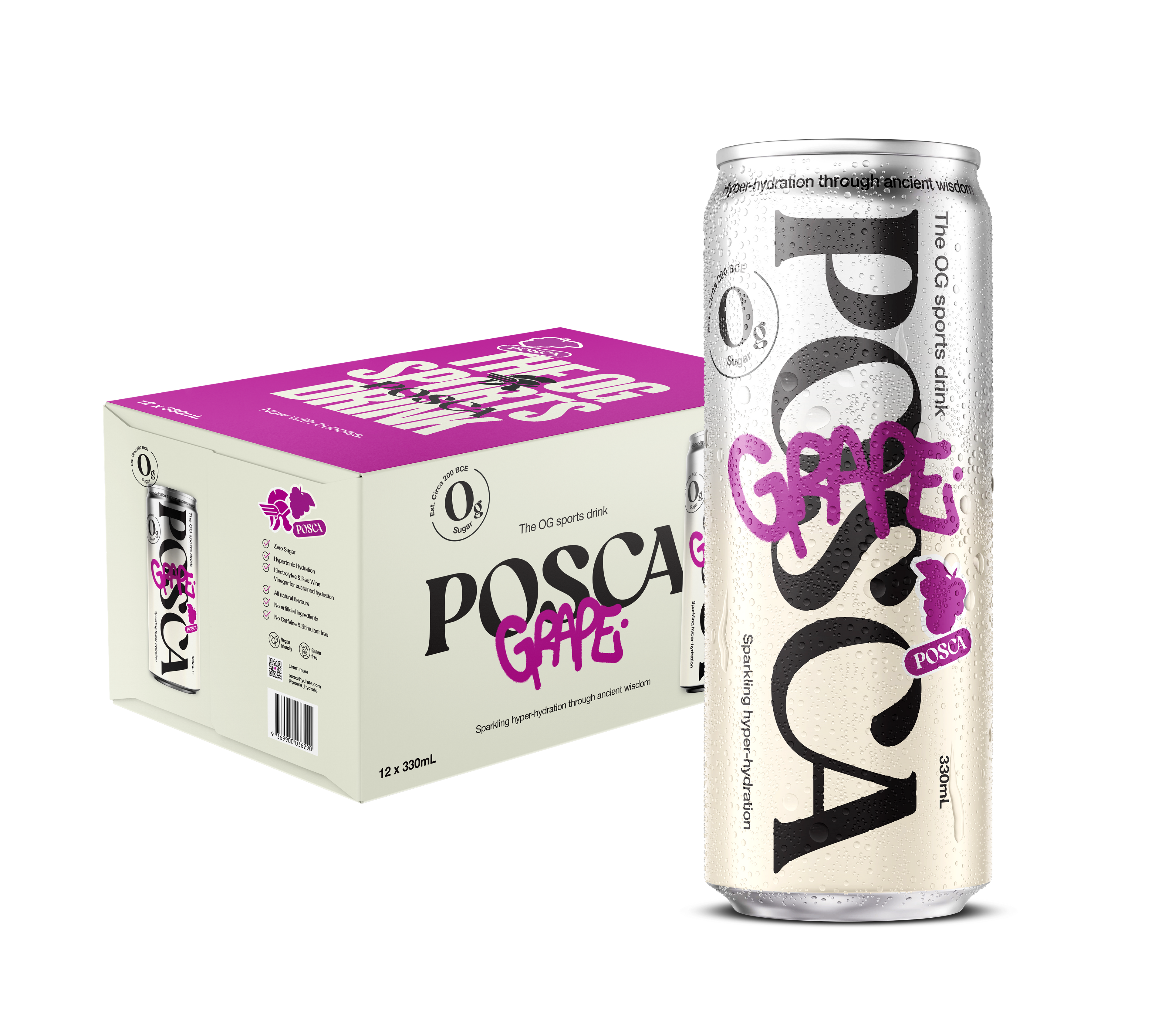 Posca Hydrate Grape