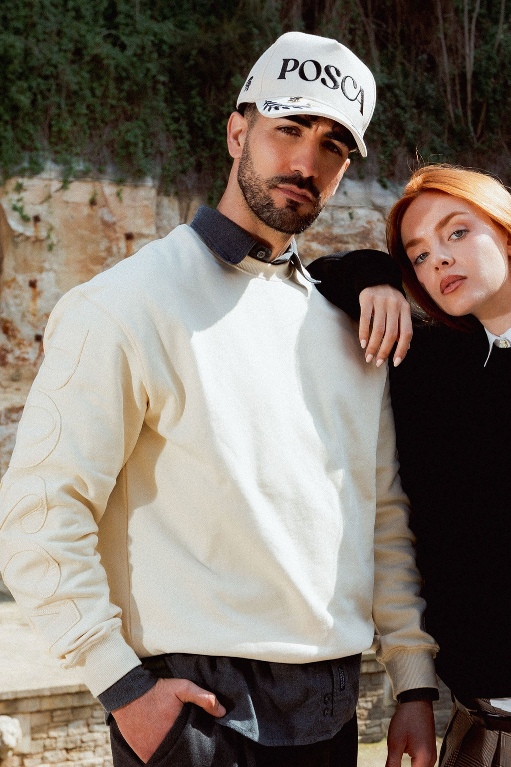 Posca Laurel Snapback – Off White